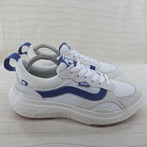 VANS Womens UltraRange VR3 Blue Cream White Sneakers Shoes 721356 Size 8 NEW